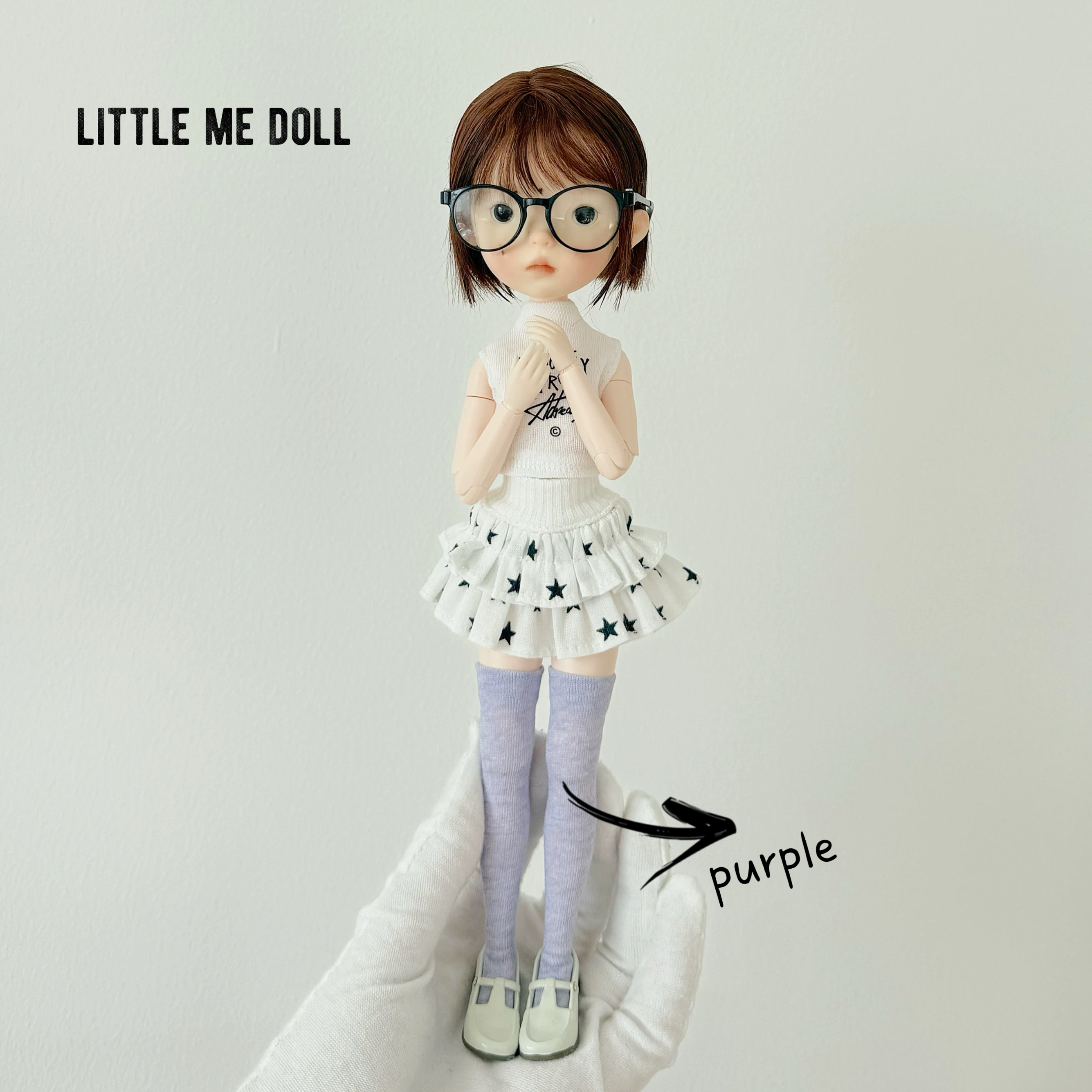 New for the first time in 2026 little me doll-Otk Socks