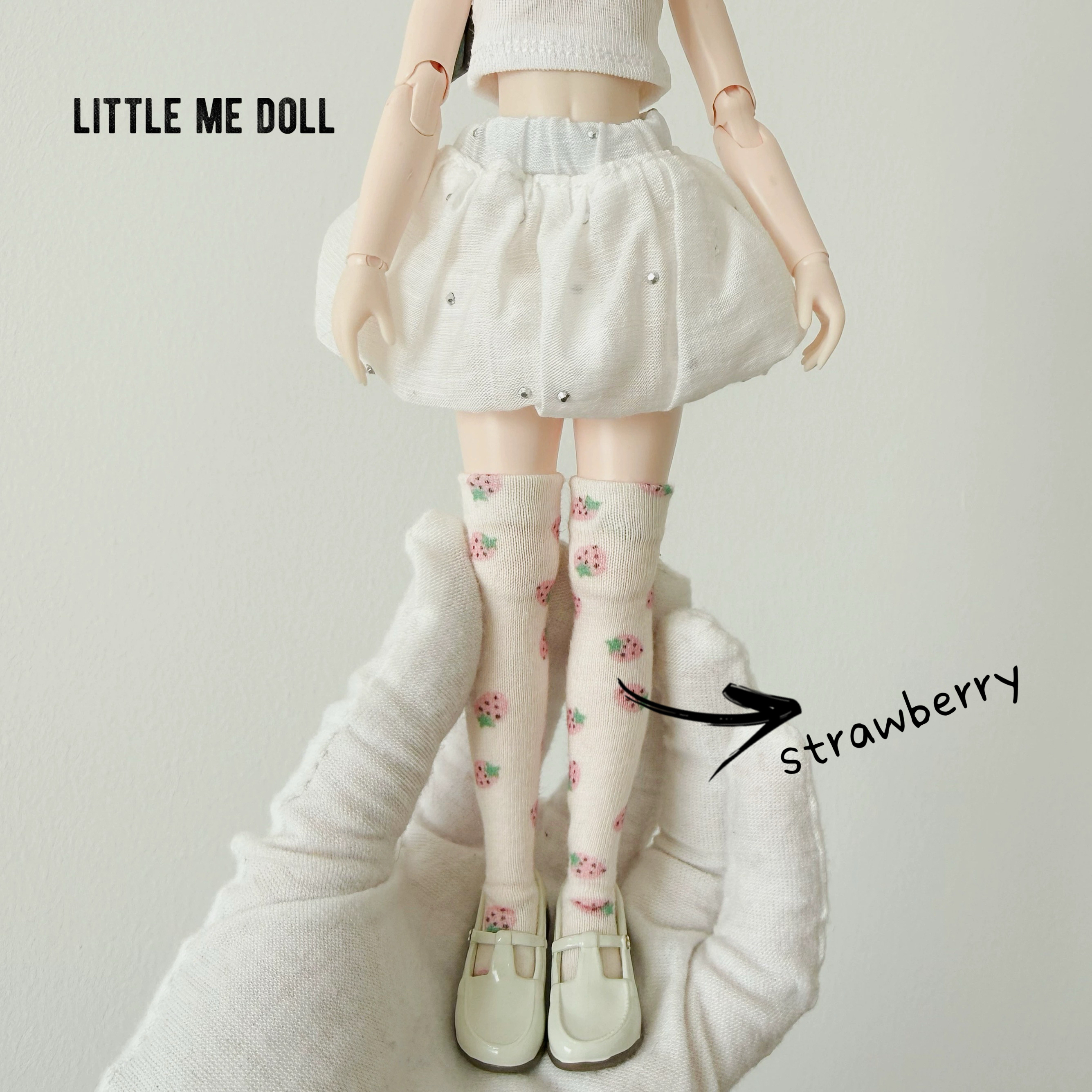 New for the first time in 2026 little me doll-Otk Socks