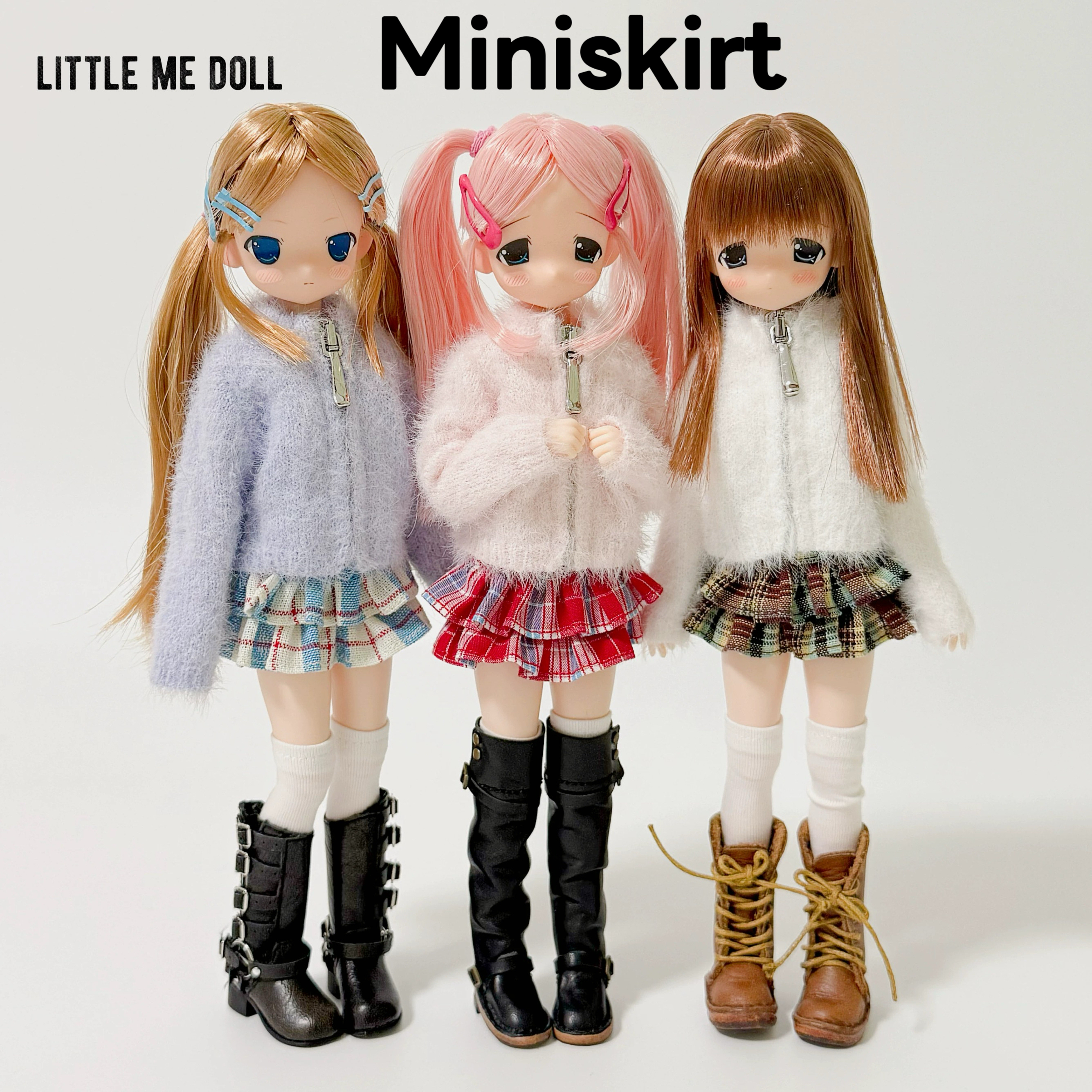 New for the first time in 2026 little me doll-Miniskirt