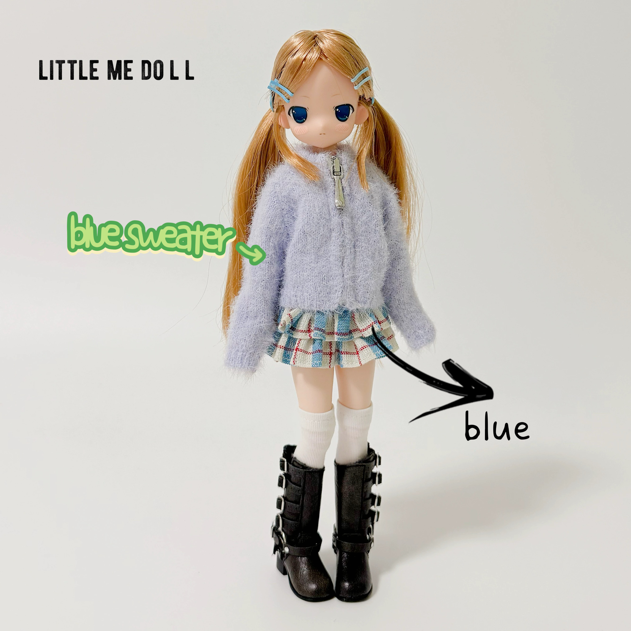 New for the first time in 2026 little me doll-Miniskirt