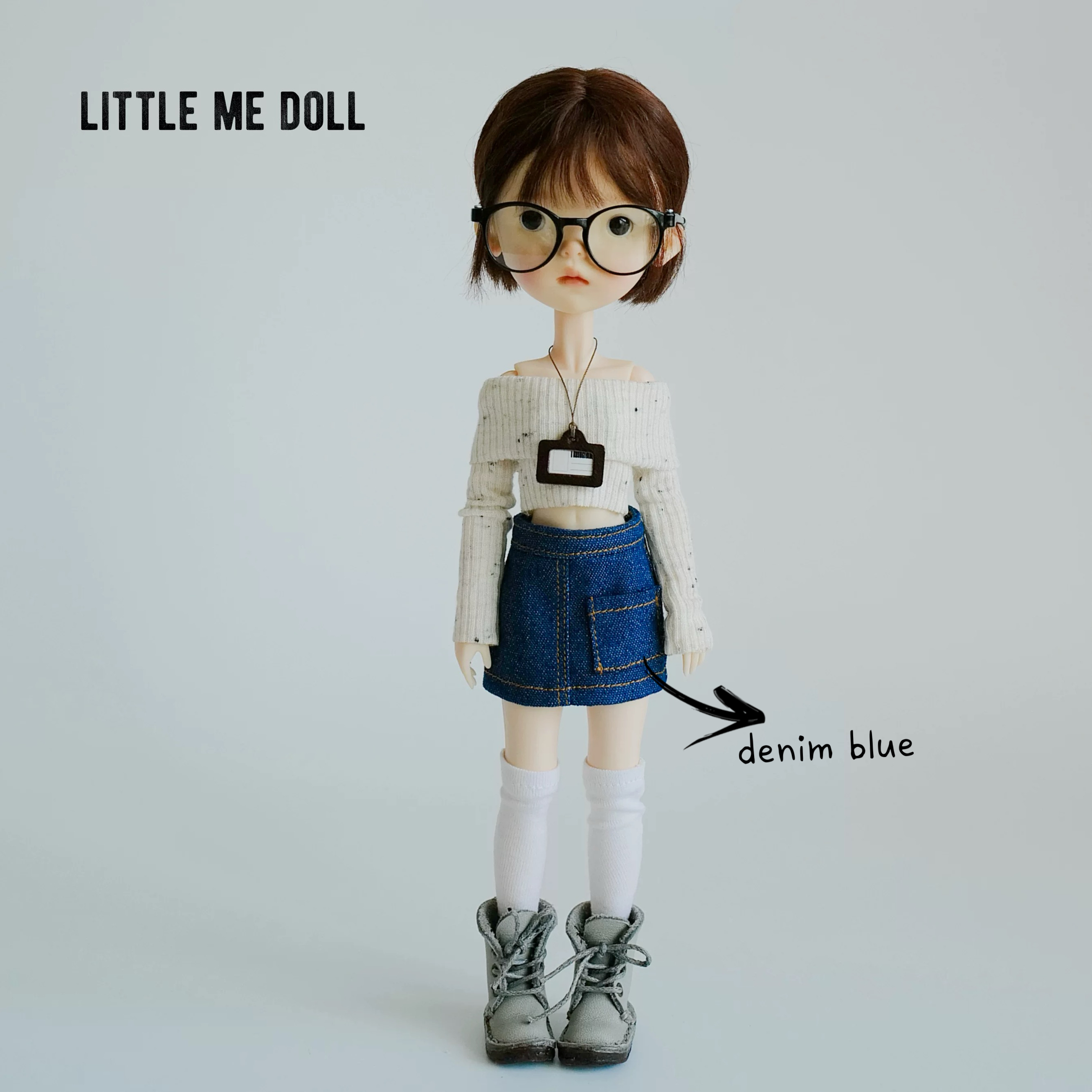 New for the first time in 2026 little me doll-Miniskirt