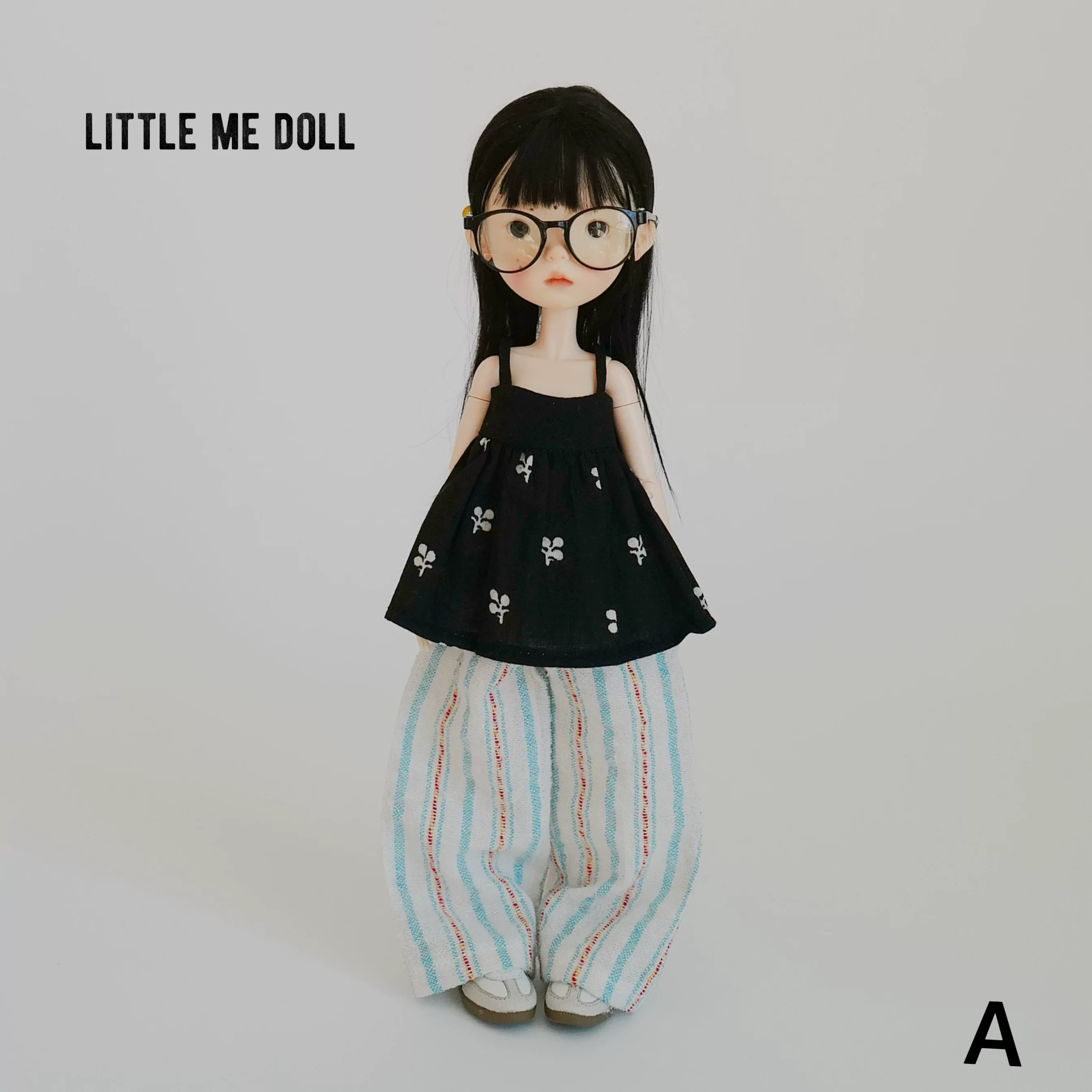 New for the first time in 2026 little me doll-Palazzo pants
