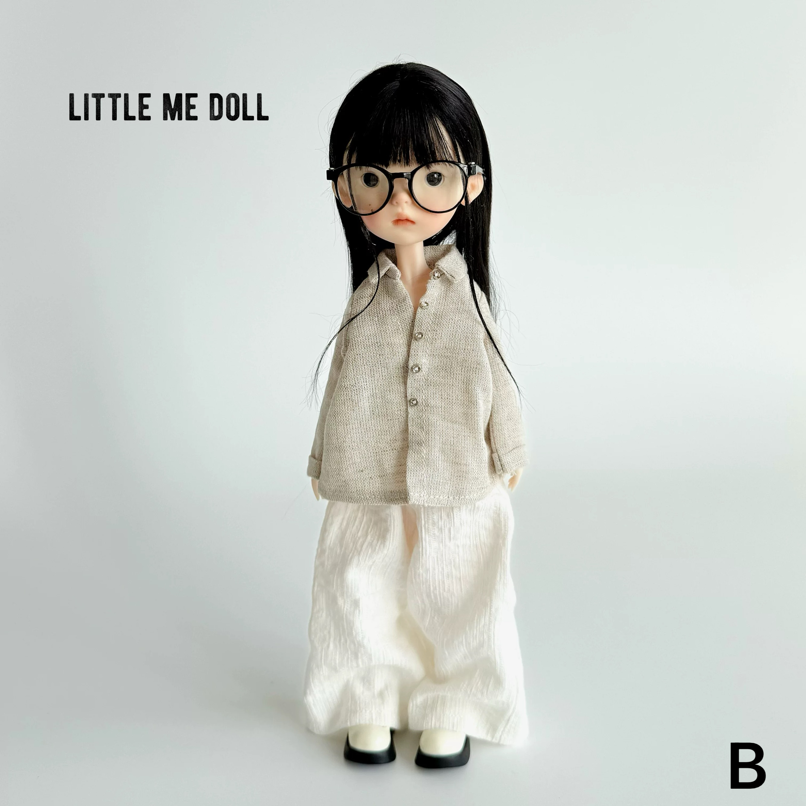 New for the first time in 2026 little me doll-Palazzo pants