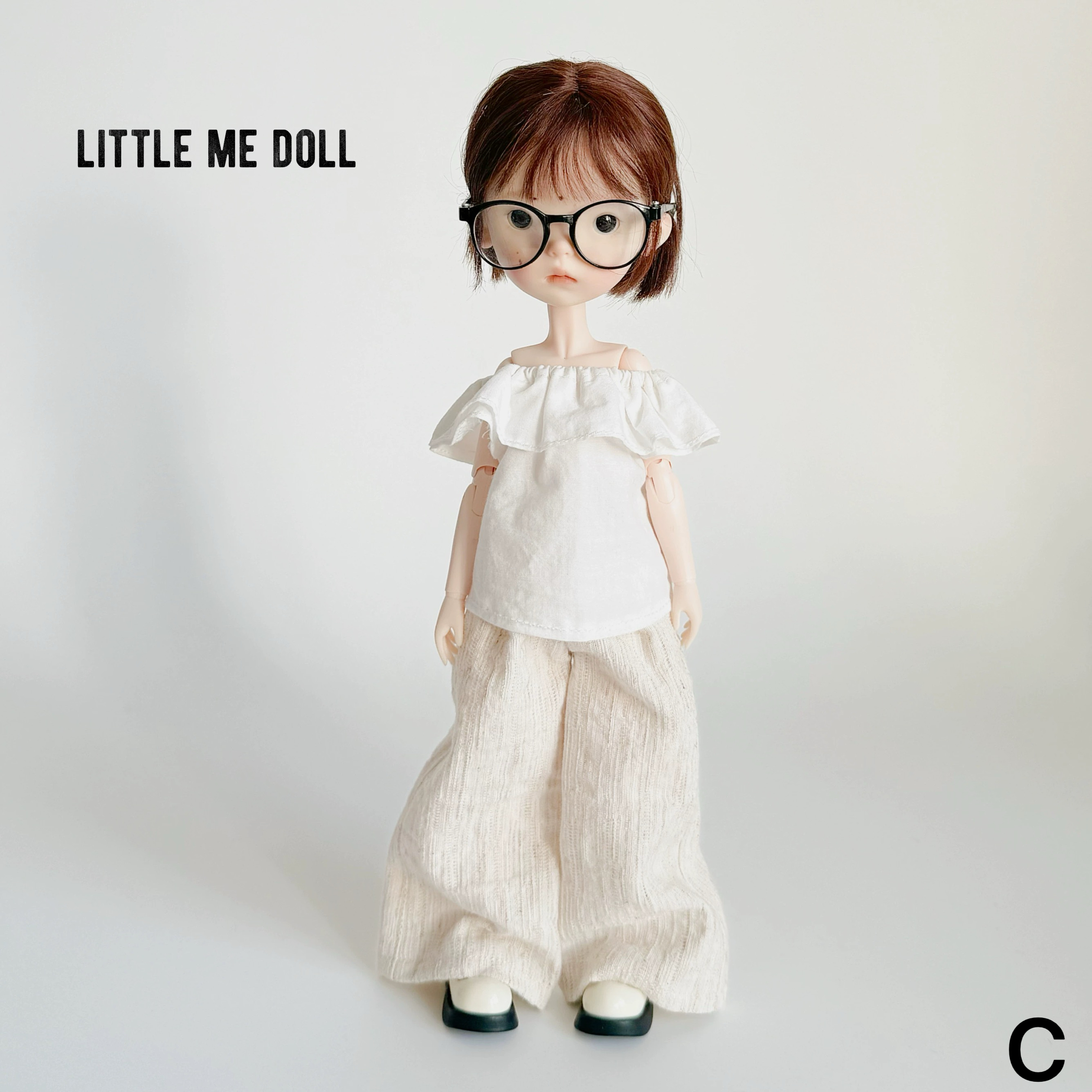 New for the first time in 2026 little me doll-Palazzo pants