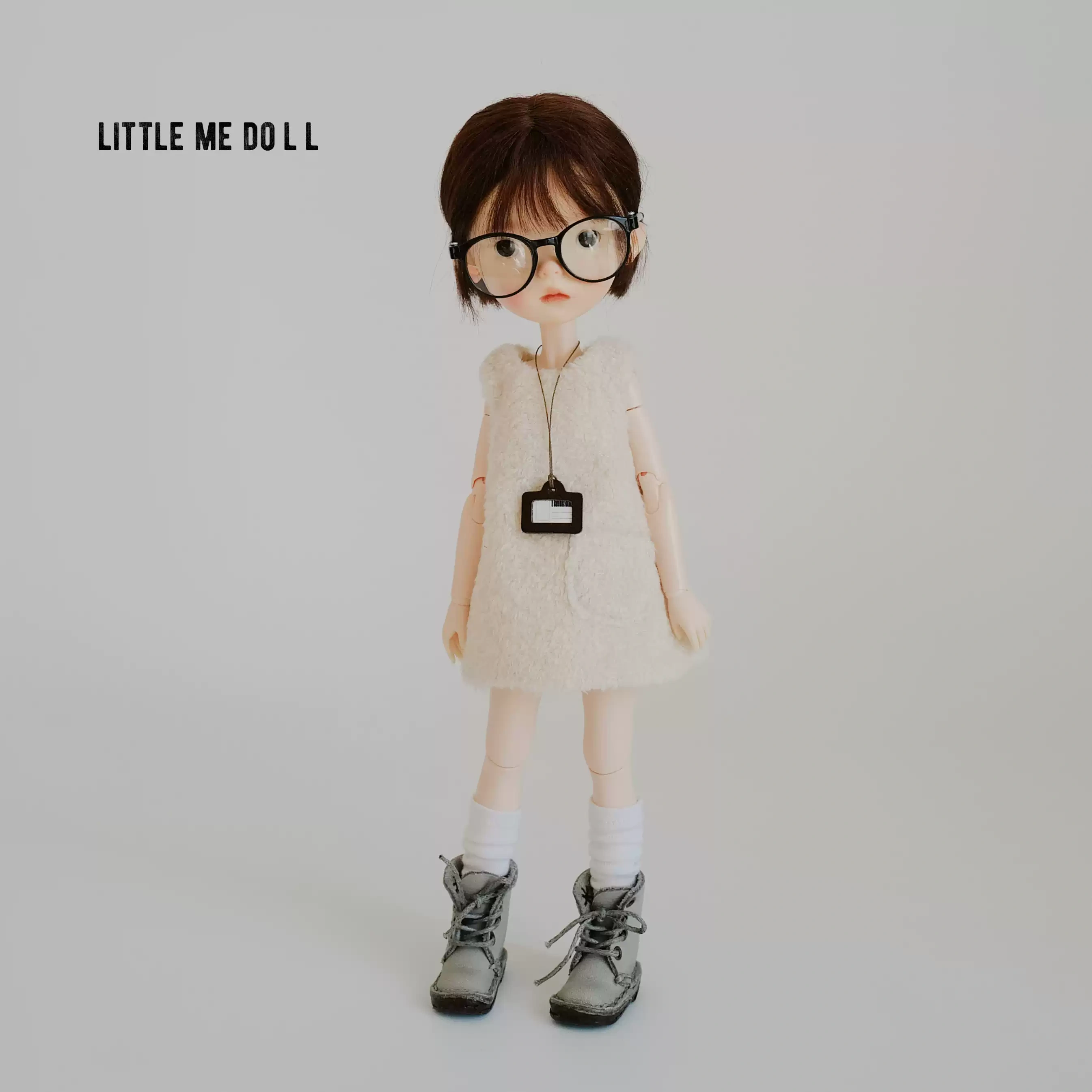 New for the first time in 2026 little me doll-Woolen Skirt