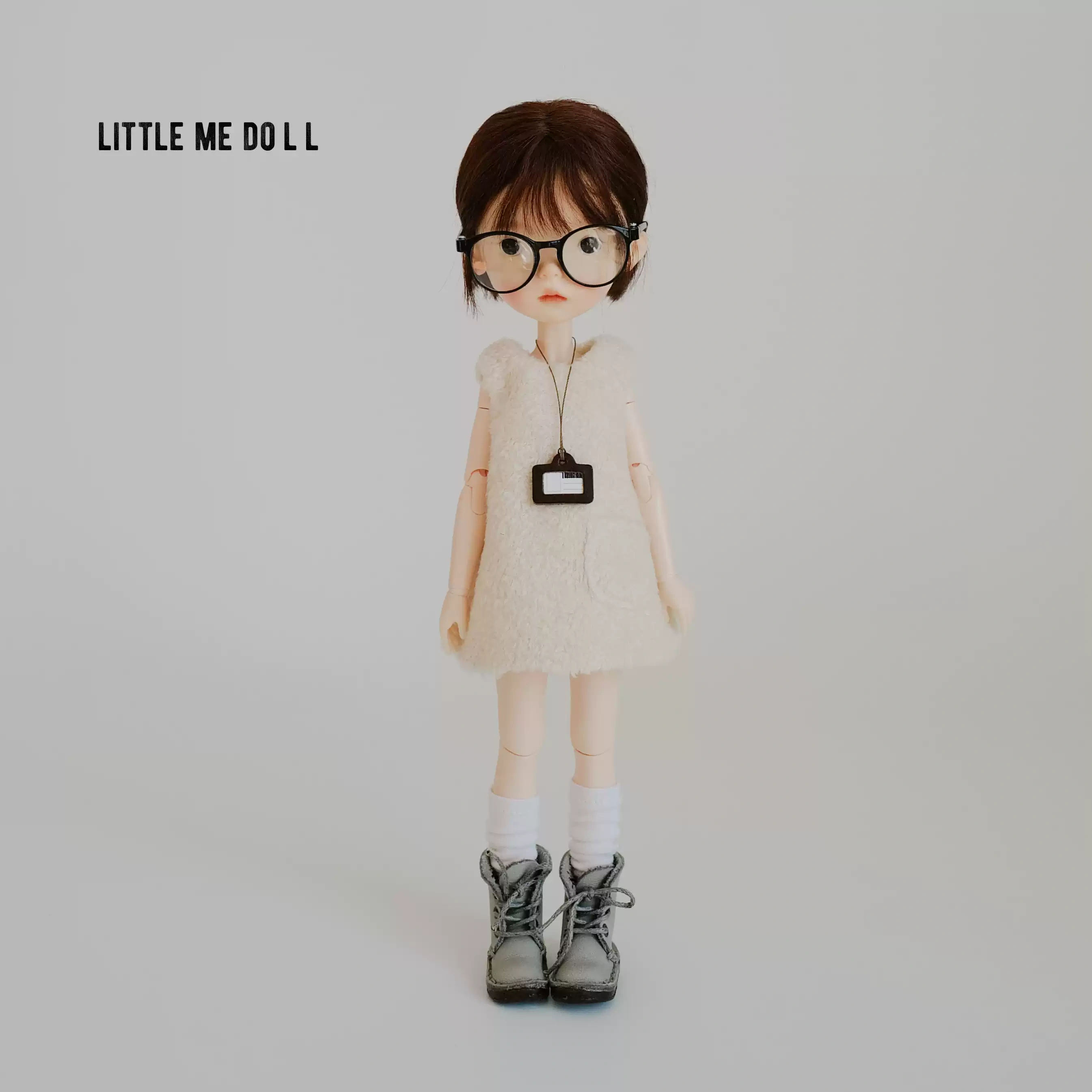 New for the first time in 2026 little me doll-Woolen Skirt