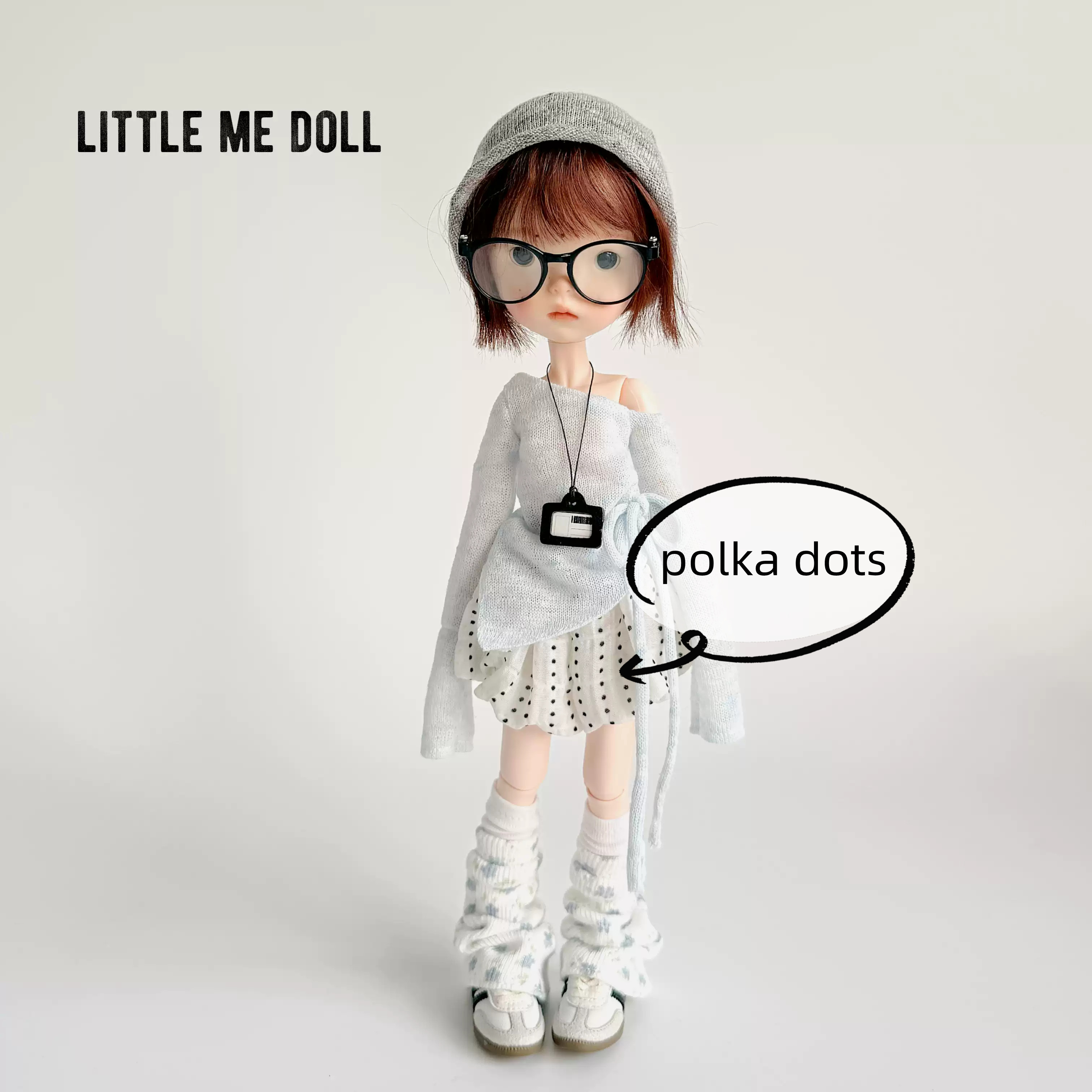 New for the first time in 2026 little me doll-Mini Skirt