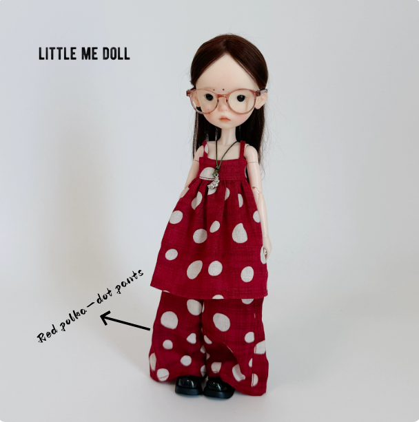 New for the second time in 2026 little me doll- Cotten linen camisole&pants