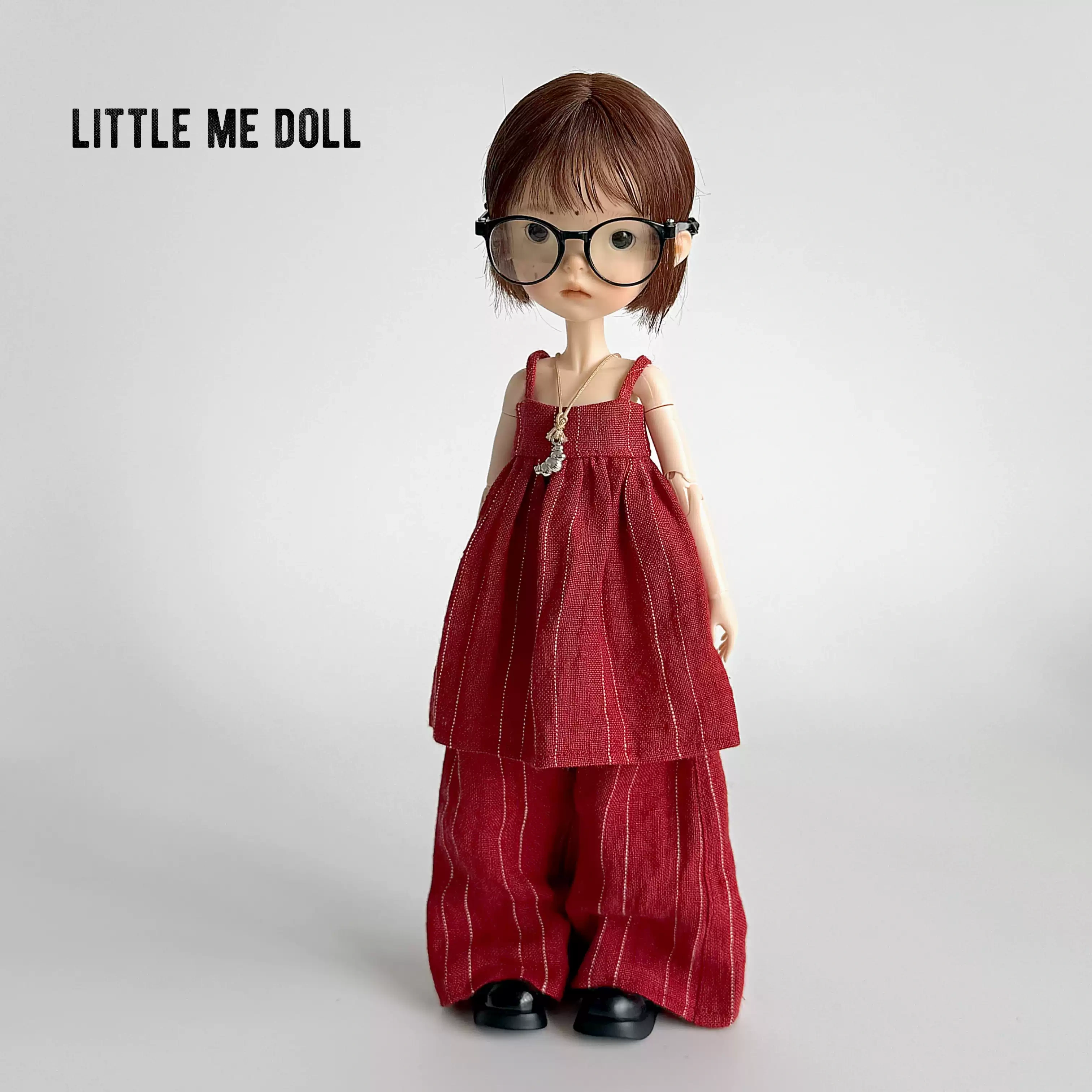 New for the second time in 2026 little me doll- Cotten linen camisole&pants