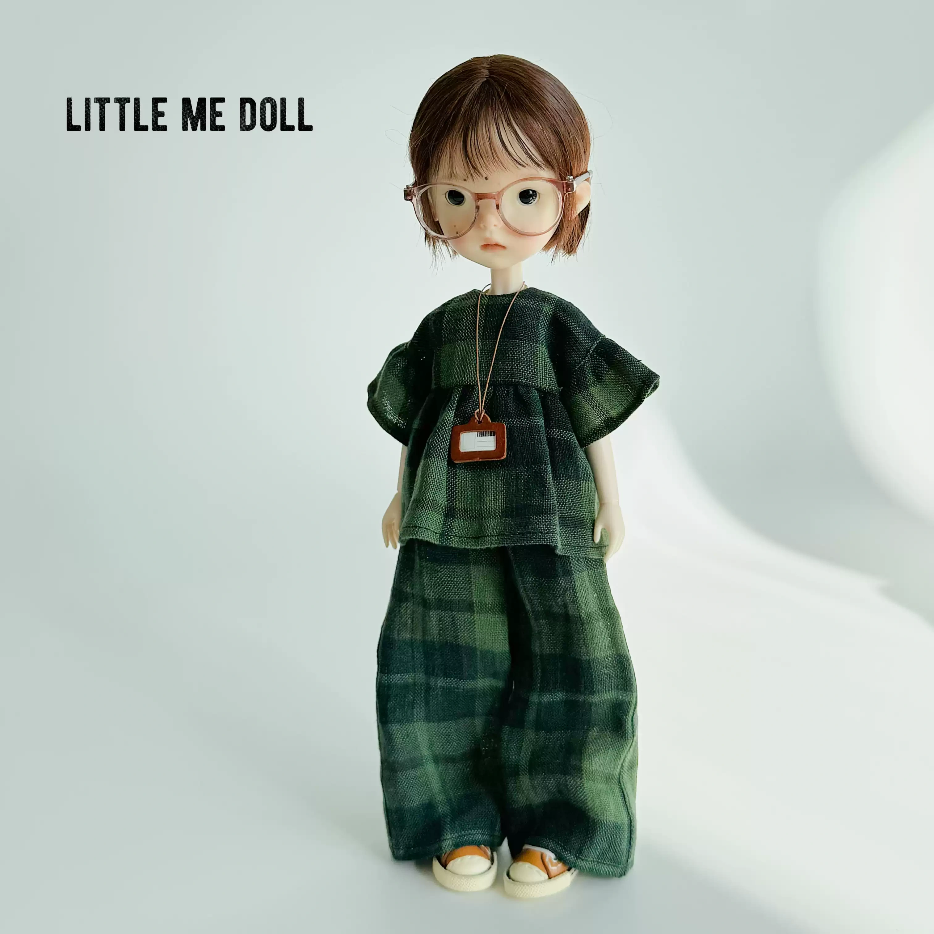 New for the second time in 2026 little me doll- Cotten linen camisole&pants