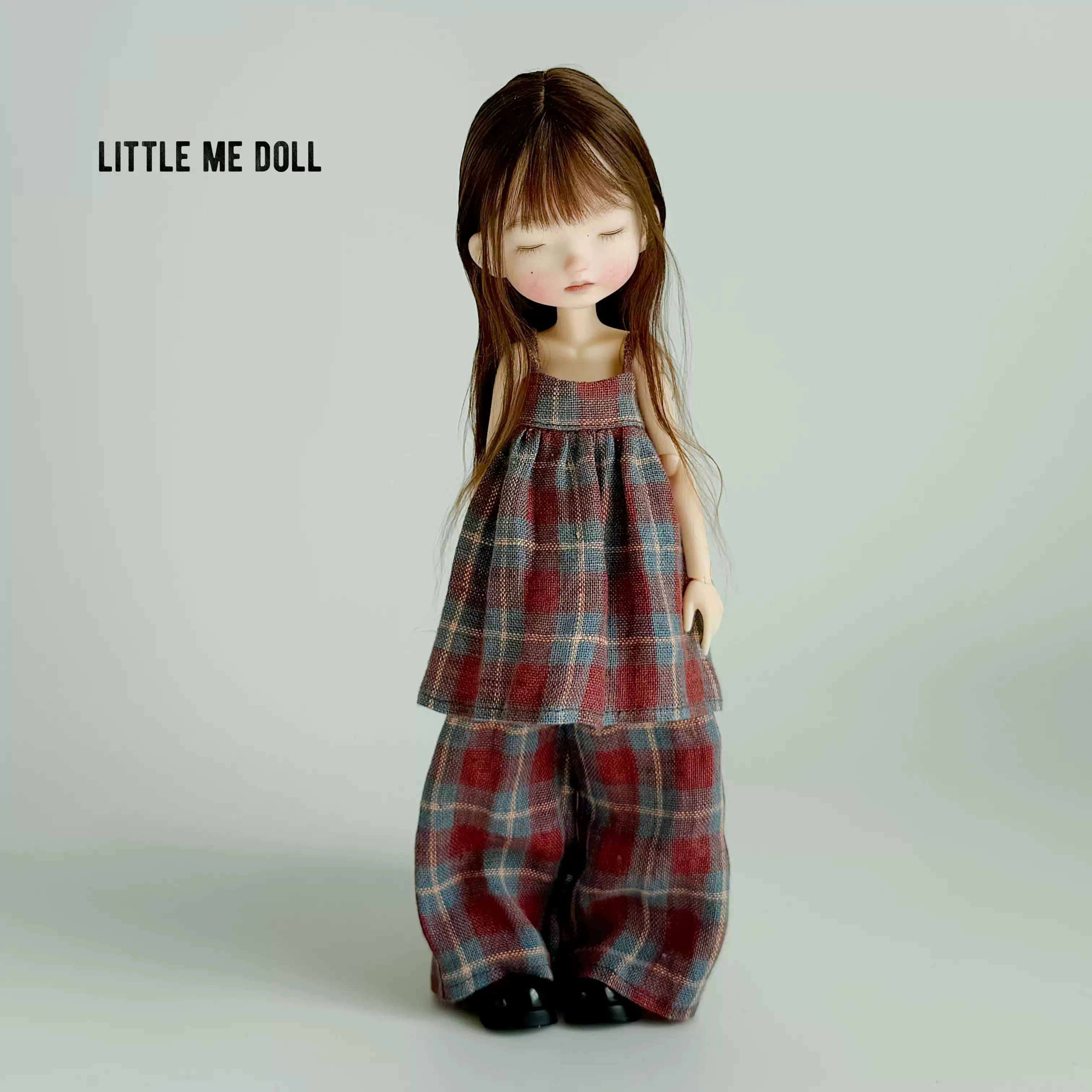 New for the second time in 2026 little me doll- Cotten linen camisole&pants