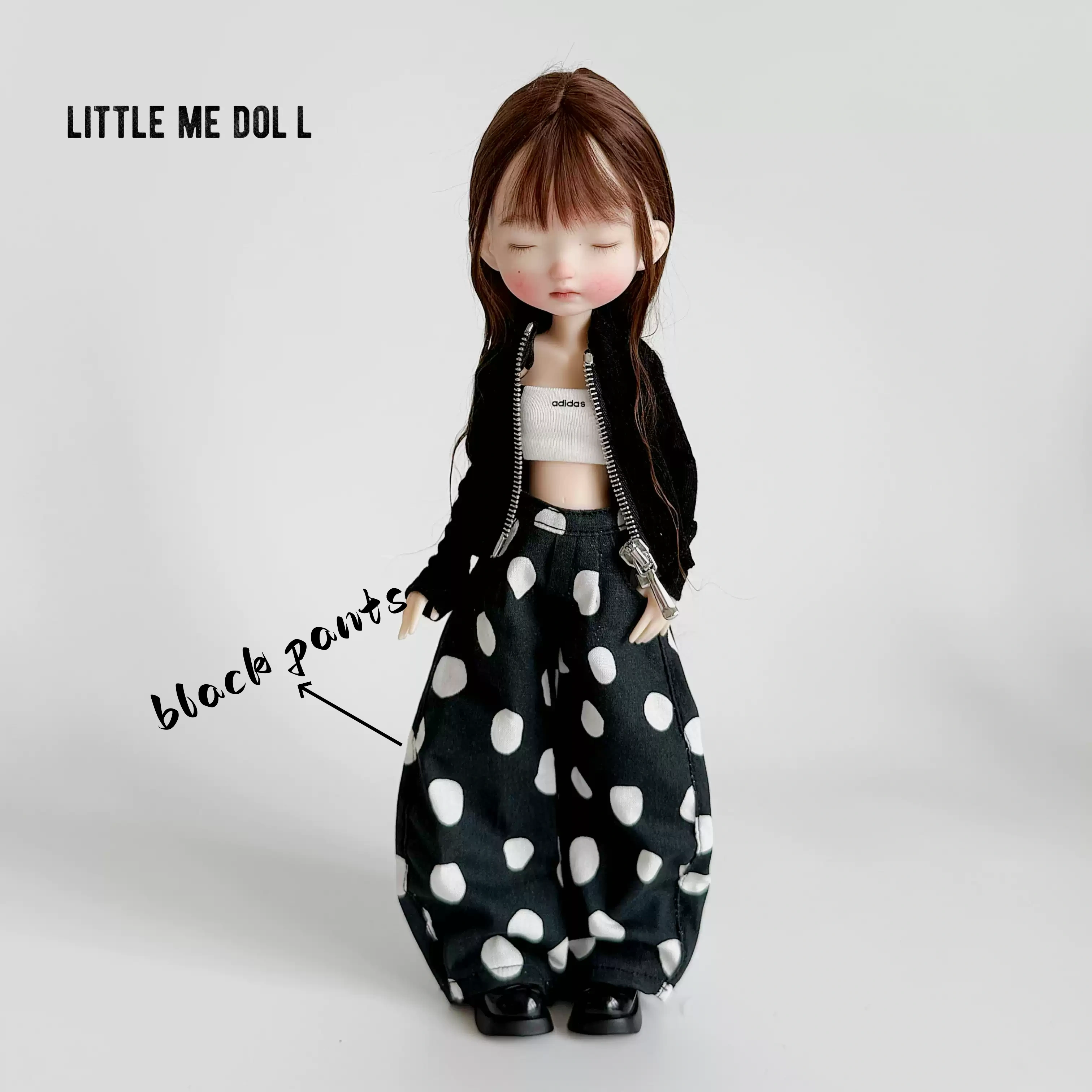 New for the second time in 2026 little me doll- Polka dot skirt&pants