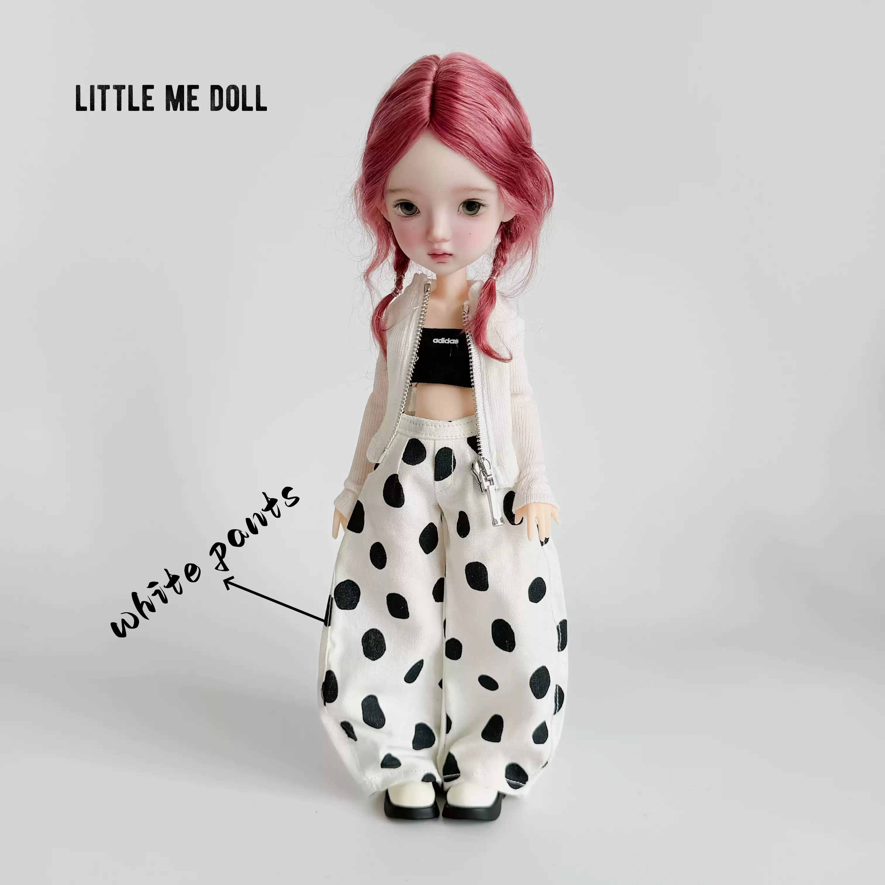 New for the second time in 2026 little me doll- Polka dot skirt&pants