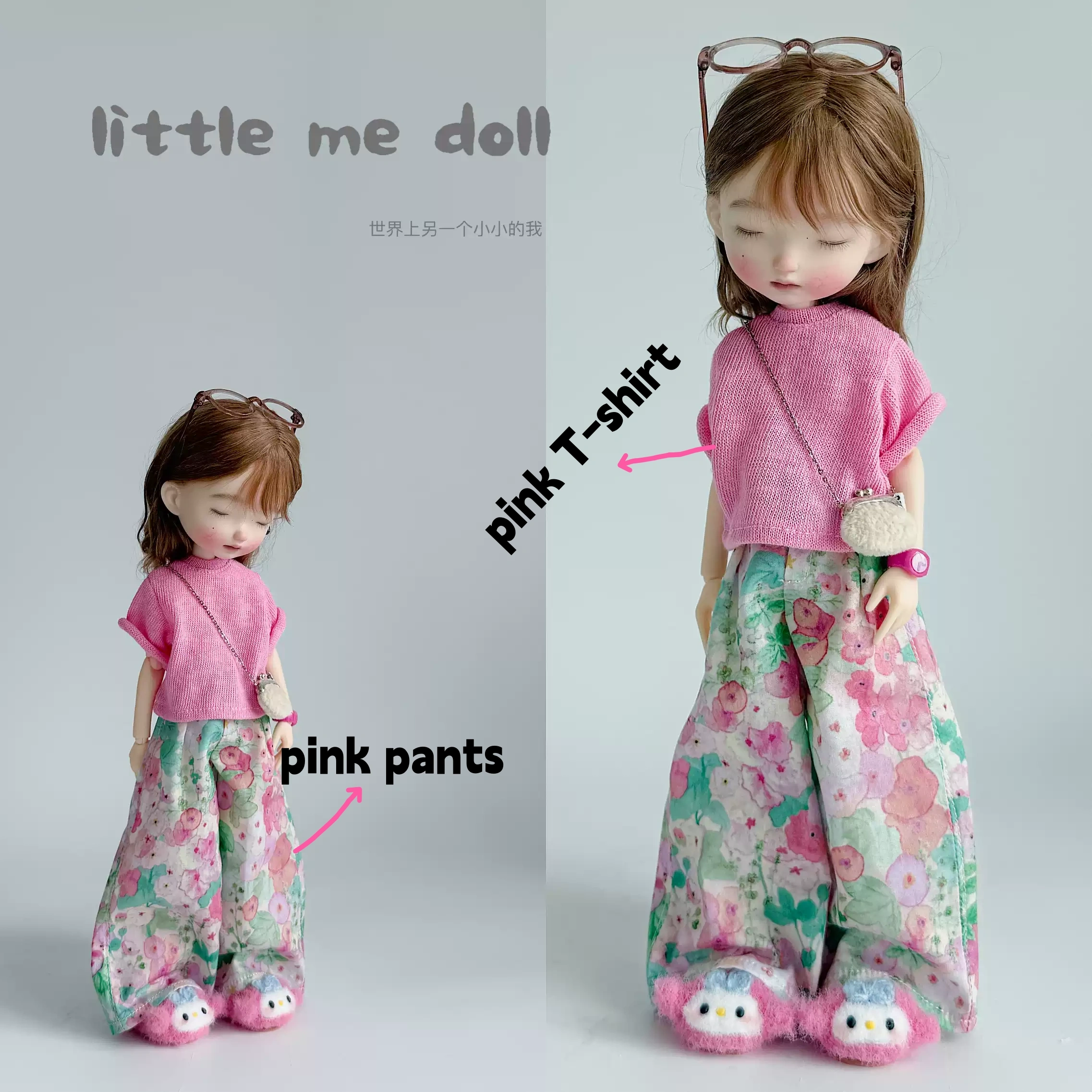 New for the third time in 2026 little me doll-Floral clothes collection