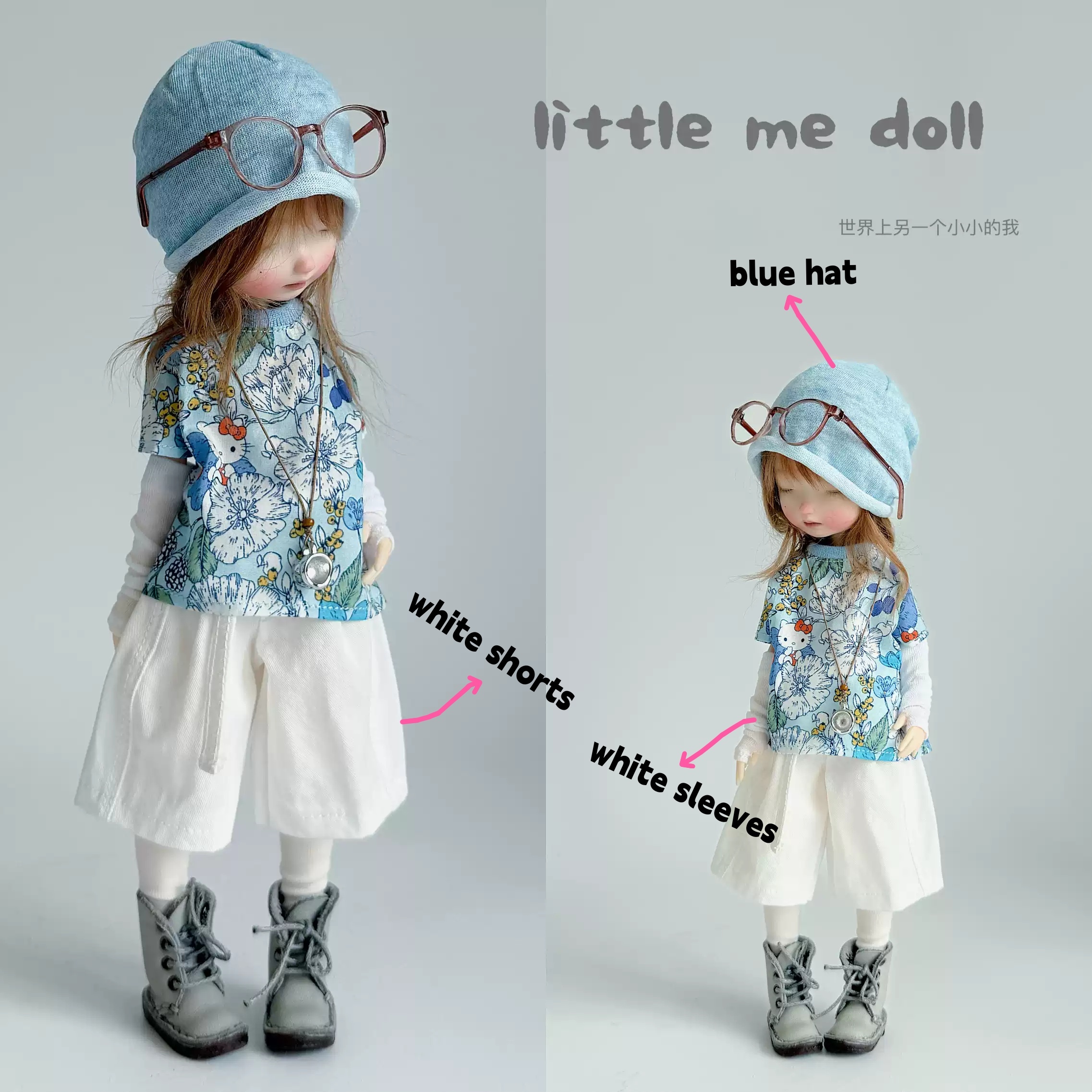 New for the third time in 2026 little me doll-Floral clothes collection