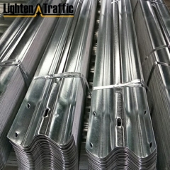 Aashto M180 Hot Dippped Galvanized Steel Safety Highway Crash Barrier W Beam Guardrail