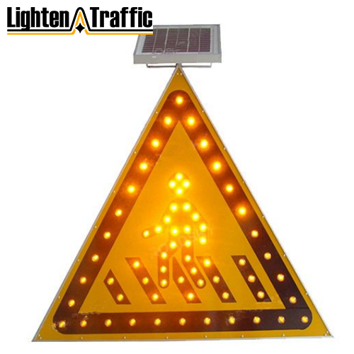 Solar Traffic Road Signs