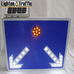 Solar Traffic Road Signs