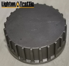G105 30 Tons LED Round Embedded Type Cat Eye Reflector Raised Pavement Markers Solar Aluminium Road Stud for Philippine Market