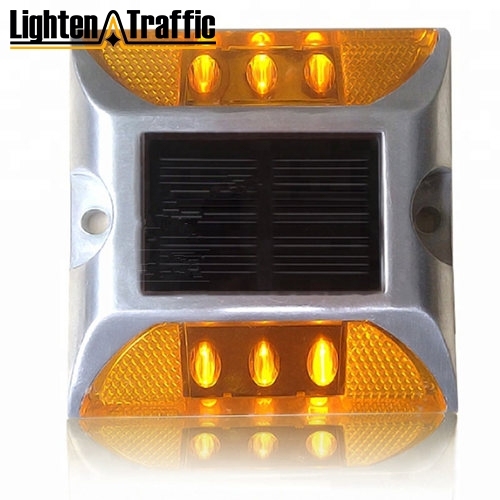 Solar Aluminum Cat Eye Road Stud from Lighten Traffic