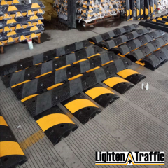 High load capacity Durable rubber Speed Bump Speed Breaker rubber speed hump