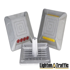 Reflective Aluminum Cat Eyes Road Stud For Road Safety