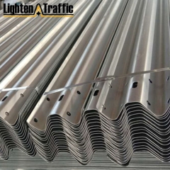 Aashto M180 Hot Dippped Galvanized Steel Safety Highway Crash Barrier W Beam Guardrail
