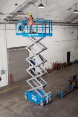 Genie ｜ GS3246 electric drive Electric shear type aerial work platform ｜Efficient Solution for sale