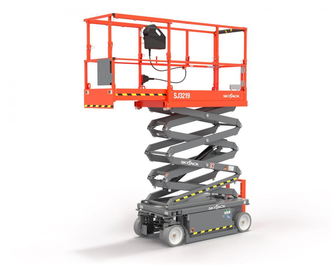 Skyjack  SJ3215/19   Dc electric shear fork aerial work platform