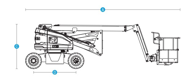 SINOBOOM | AB16EJ (GTZZ16EJ) Electric bending arm aerial work platform | Efficient Solution for sale