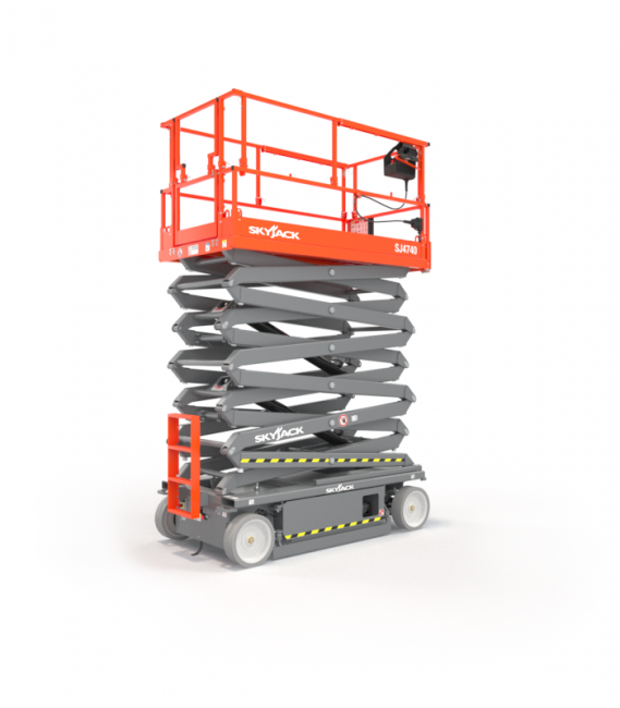 Skyjack SJ4740  Dc electric shear fork aerial work platform