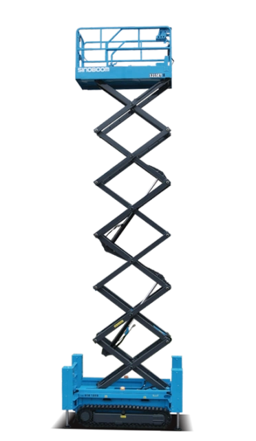SINOBOOM | 1215ET self-propelled track shear fork aerial work platform ...