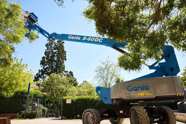 Genie® | S-60 DC electric vertical arm aerial work platform |  Efficient Solution for sale