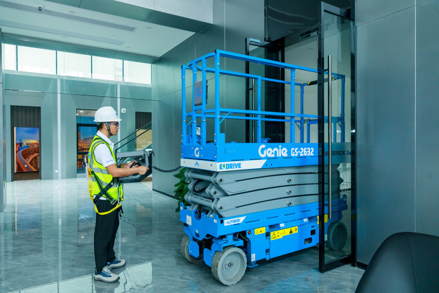 Genie® | GS-2632 Electric shear type aerial work platform |Efficient Solution for sale