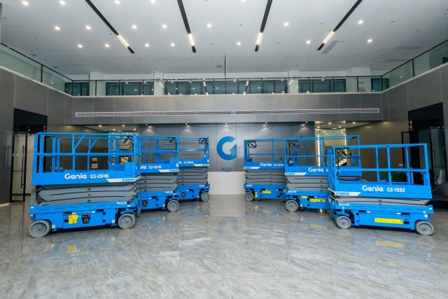 Genie® | GS-2632 Electric shear type aerial work platform |Efficient Solution for sale