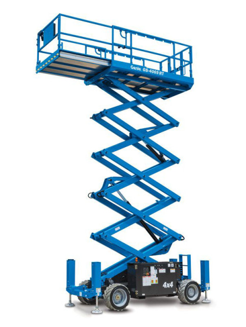 Genie ｜GS-4069DC electric drive Electric shear type aerial work platform ｜Efficient Solution for sale