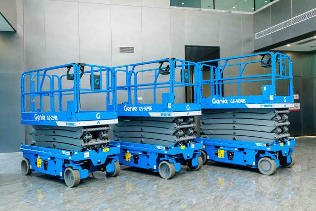 Genie ｜GS-4046 electric drive Electric shear type aerial work platform ｜Efficient Solution for sale