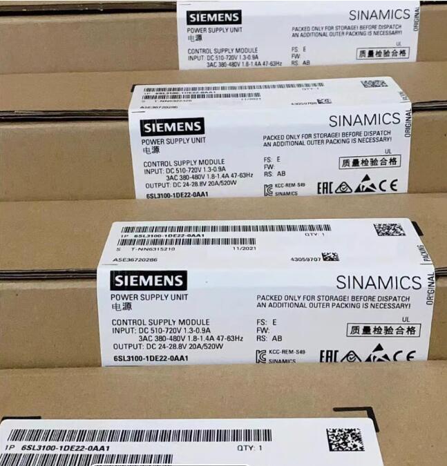 6SL3100-1DE22-0AA1 SIEMENS SINAMICS 600V DC /380-480V