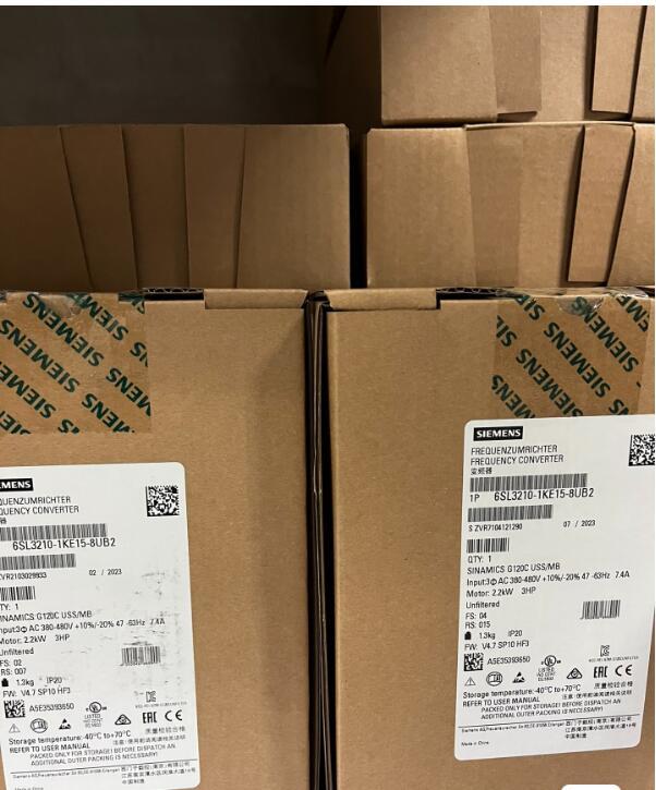 6SL3210-1KE15-8UB2 SIEMENS SINAMICS G120C Frequency Converter