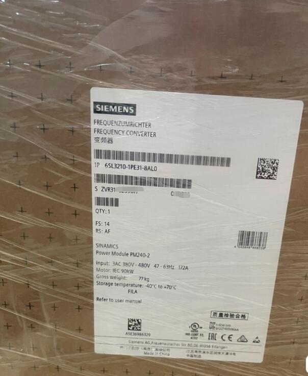 6SL3210-1PE31-8AL0 SIEMENS SINAMICS PM240-2 Frequency Converter