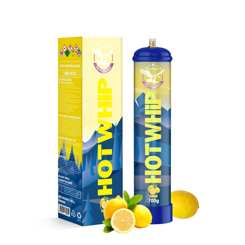 Hotwhip Whipped Cream Chargers 1.1L -Lemon