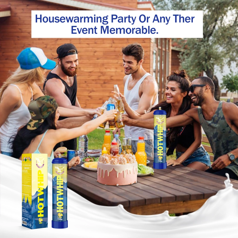 Hotwhip Whipped Cream Chargers 1.1L -Lemon