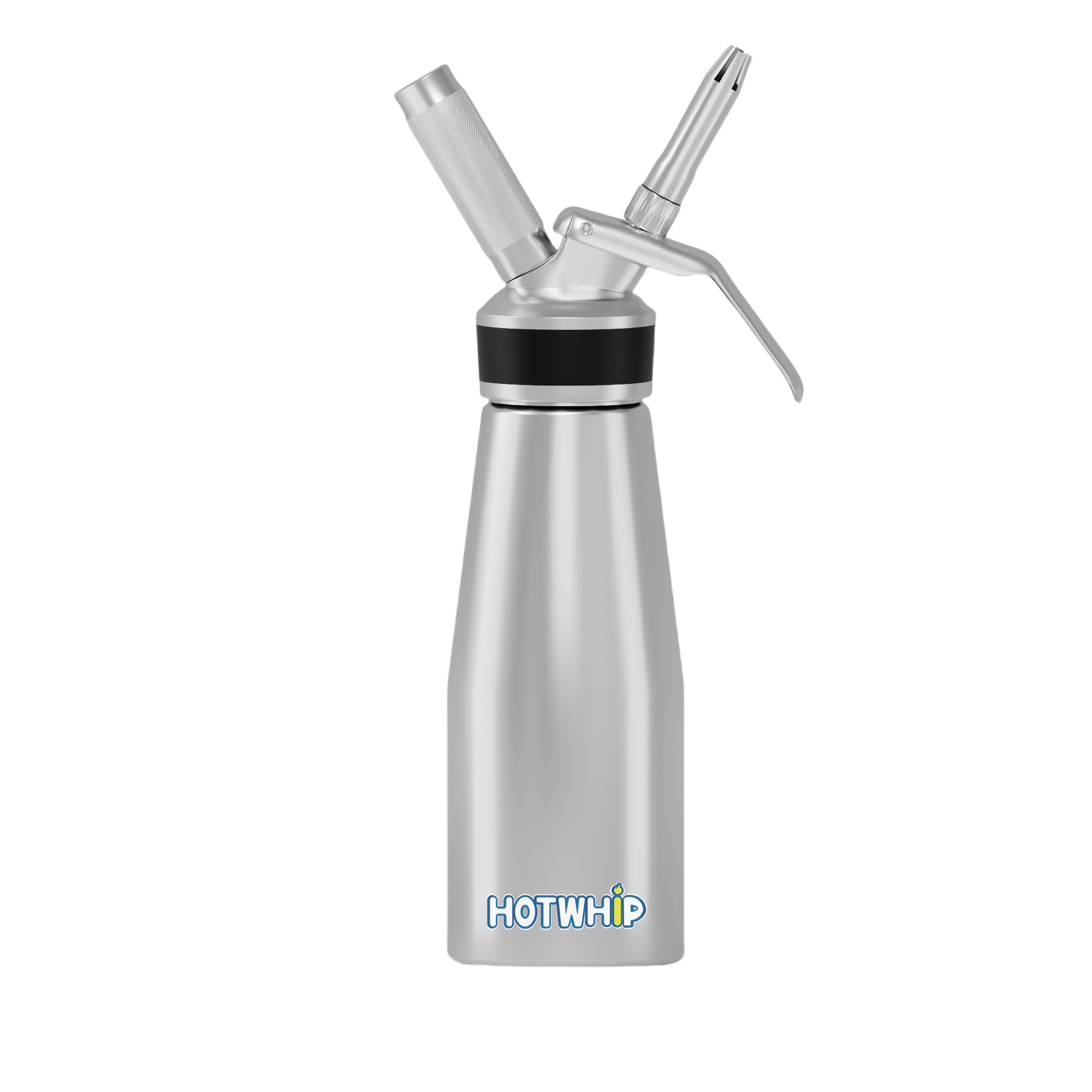 Hotwhip Whipped Cream Dispenser Aluminum & Stainless Steel, 500mL