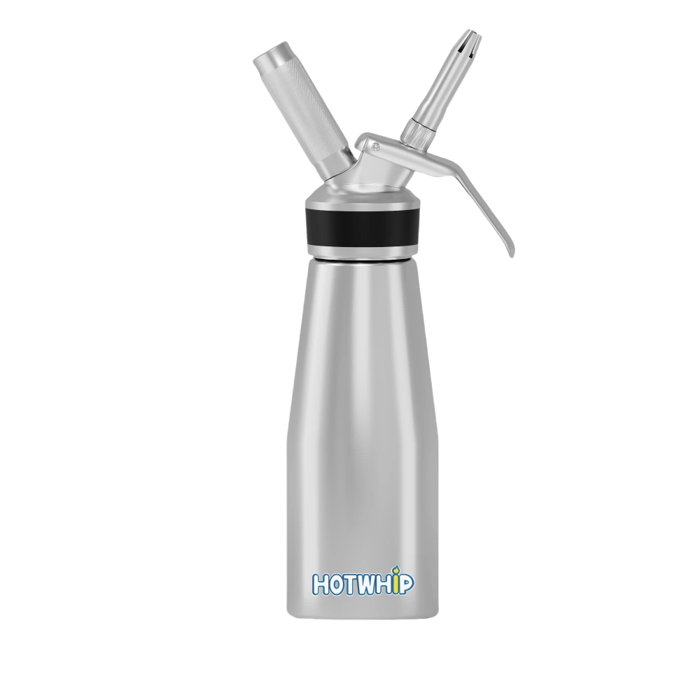 Hotwhip Stainless Steel Whipped Cream Dispenser, 500mL - Durable