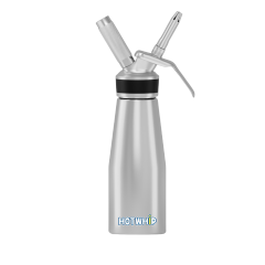 Hotwhip Whipped Cream Dispenser Aluminum & Stainless Steel, 500mL