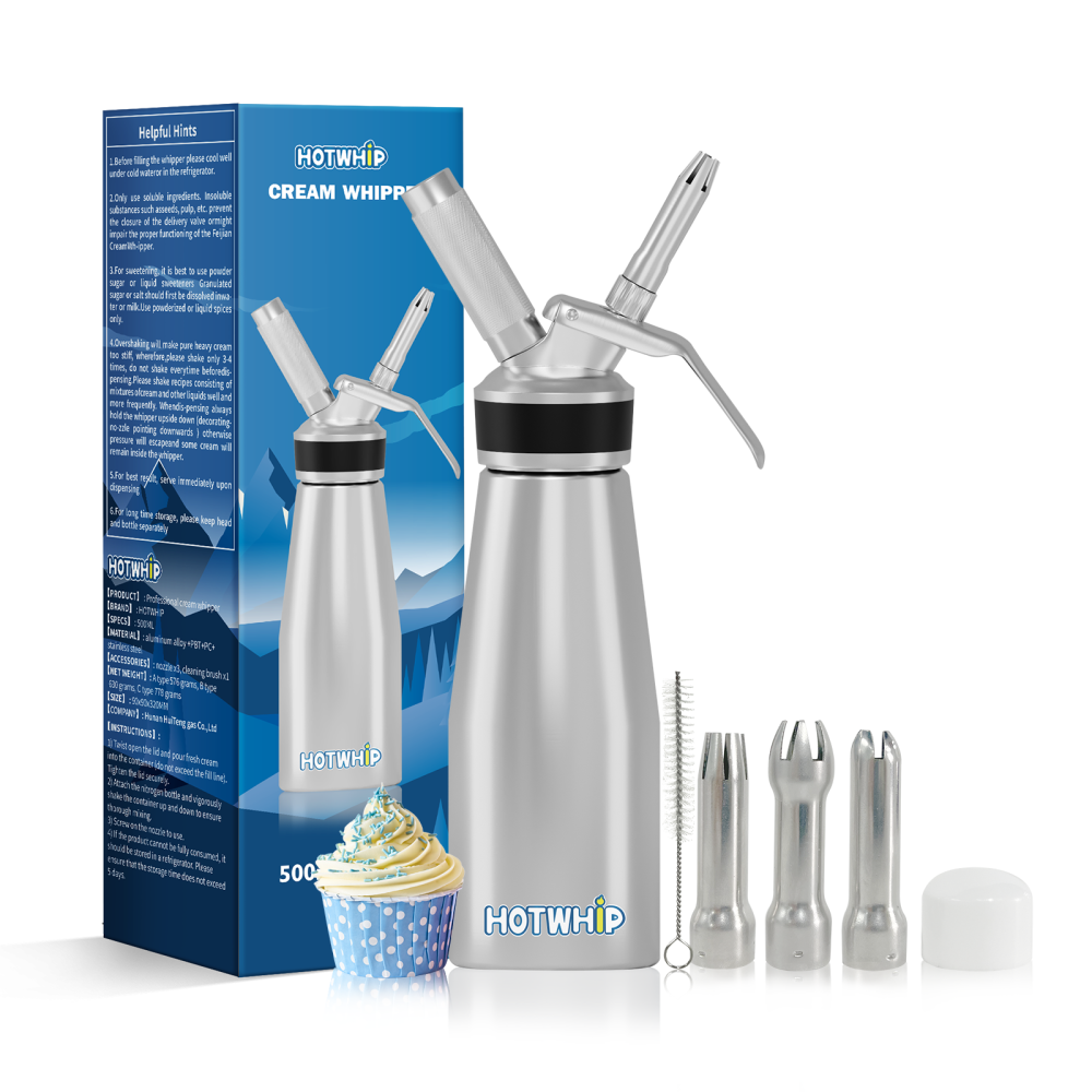 Whipped Cream Dispenser Stainless Steel,500mL