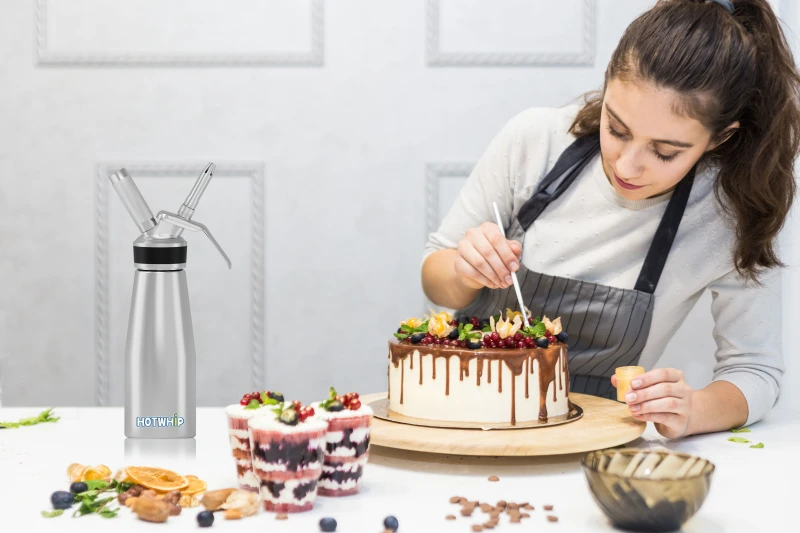 Whipped Cream Dispenser Stainless Steel,500mL