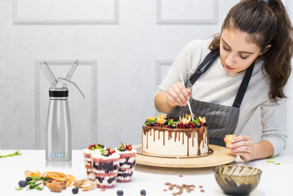 Whipped Cream Dispenser Stainless Steel,500mL