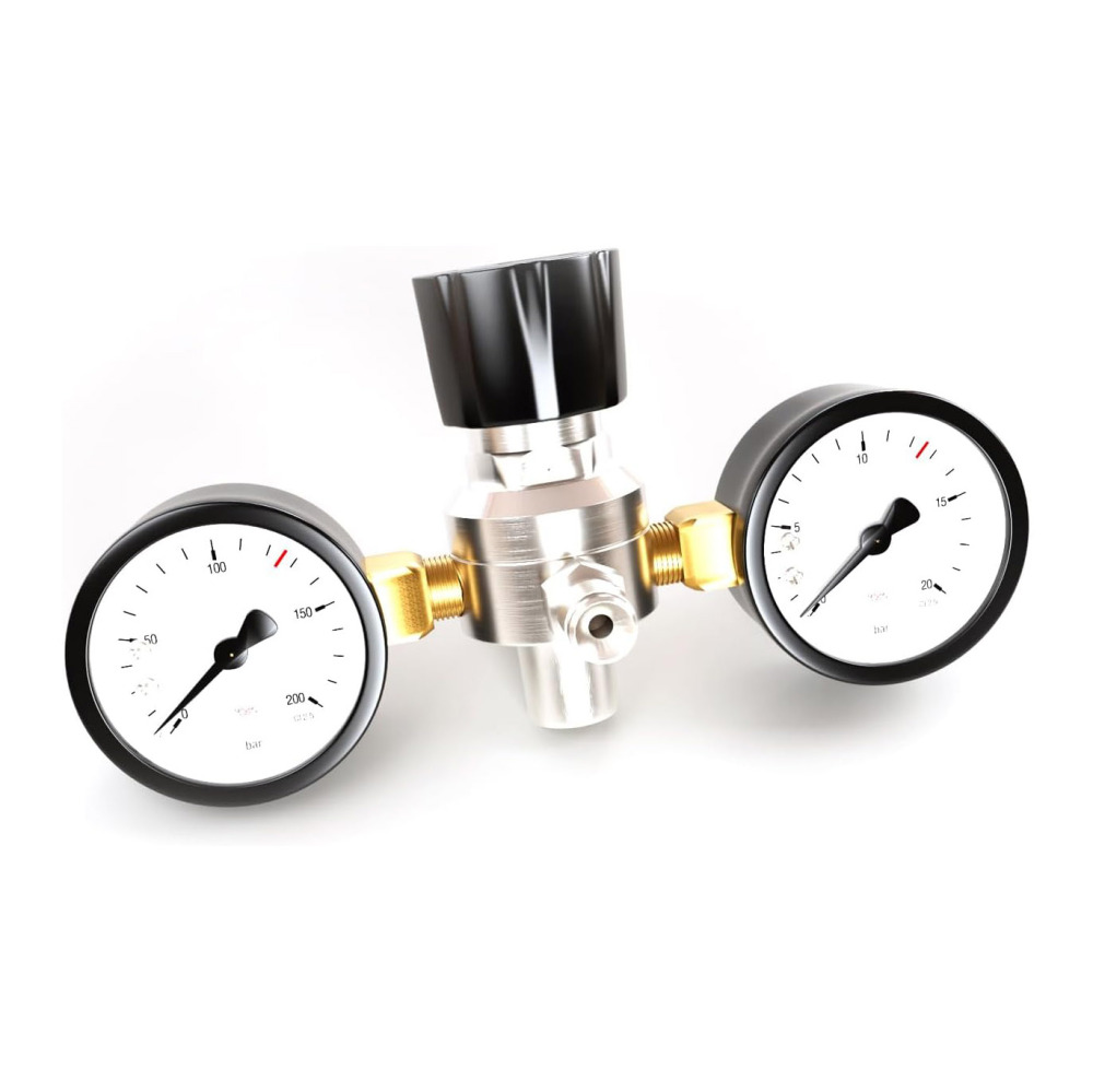 Hotwhip Whipped Cream Pressure Regulator Valve with Upgraded Adapter & Hose Line