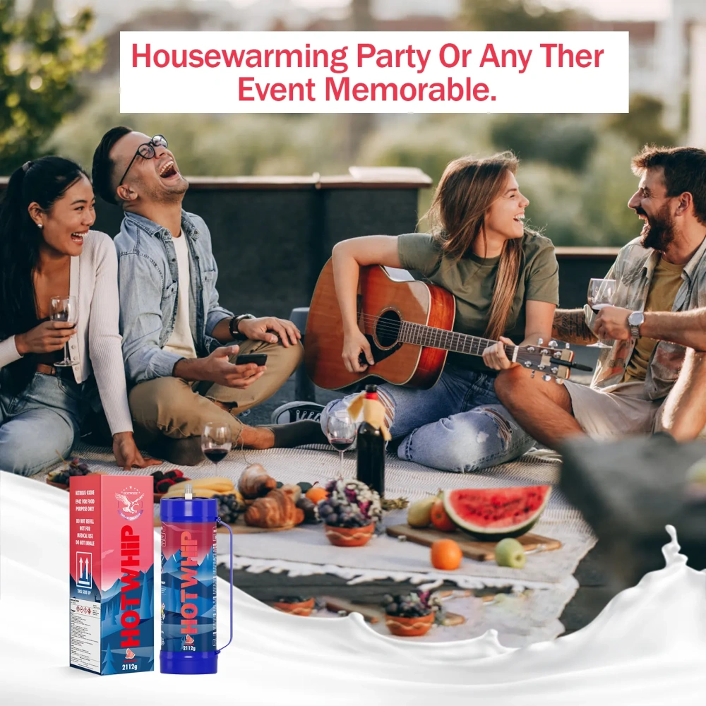 Whipped Cream Charger Food Grade 3,3L Tank -Watermelon Flavor